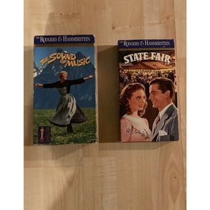 Two Roger & Hammerstein Musicals on vhs